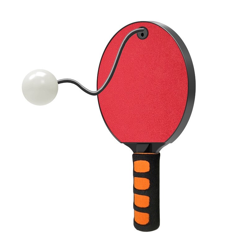 1 Pcs Release Druck Zu Entlasten Emotionen Handgelenk Übung Selbst Ausbildung Ping-Pong Schläger Spielzeug Anti-angst Automatische Rebound spielzeug: Red