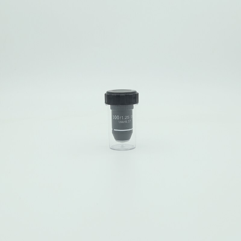 195 Type Achromatic Objective Lens 100x Microscope Objective Lens RMS 20.2mm Objective Lens Parts