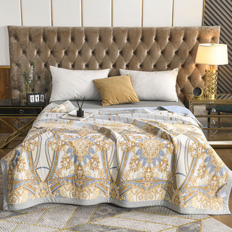 Kuup Cartoon Zomer Cool Latex Quilt Luxe Moderne Airconditioning Latex Vulling Deken Kids Adult Comfortabel Dekbed