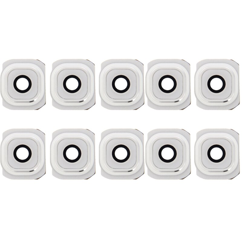 Ipartsbuy 10 Pcs Camera Lens Cover Vervanging Voor Galaxy S6 / G920F