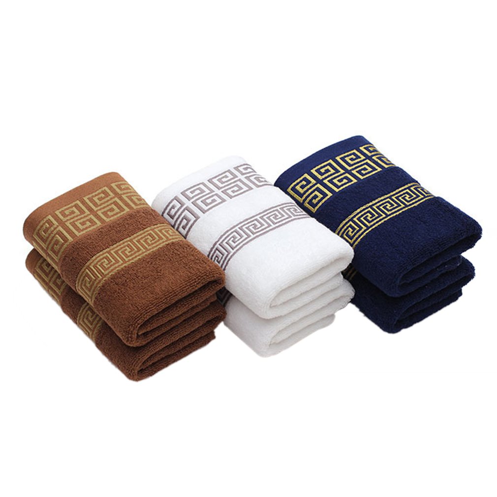 Cotton Towel High-Grade Plain Xinjiang Cotton Worsted Thick Absorbent Dark Face Towel Pure Cotton Siege Bath Towel