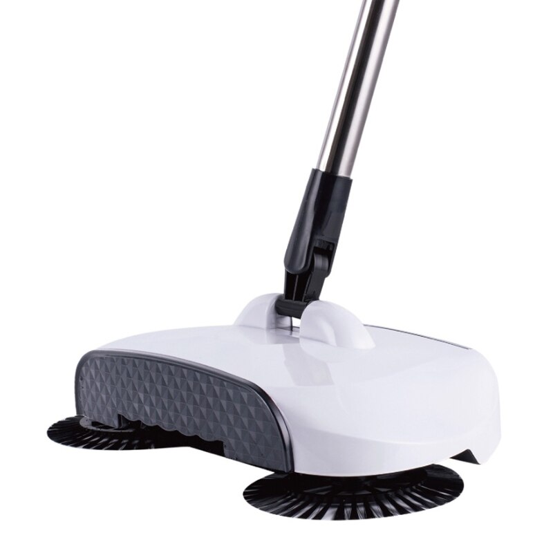 Máquina barredora de acero inoxidable para el hogar, recogedor con empuñadura, herramientas de limpieza para el hogar, Accesorios: Blanco