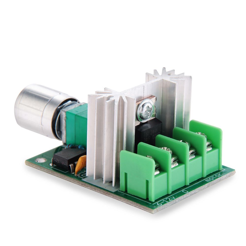 Wsfs 6v-12v 6a dc motor snelheidsregeling pulsbreedtemodulatie pwm controller schakelaar