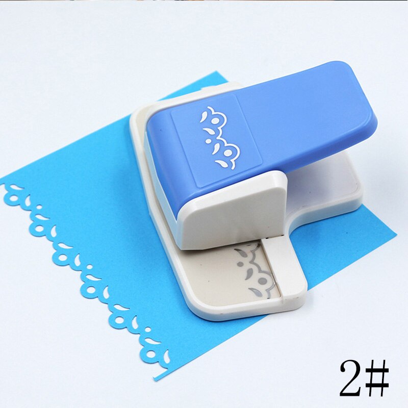 Punzones de borde , punzones de encaje decorativo, desplazamiento de bordes, perforación en relieve para tarjetas de álbum de recortes, SMD66, novedad: 02