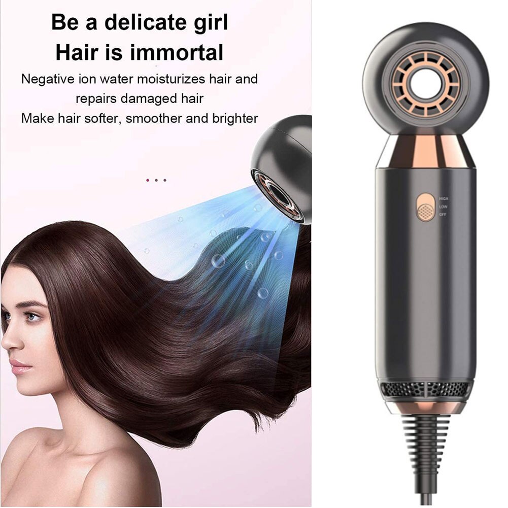 Hair Dryer Strong Wind Salon Dryer Ion Hair Air&Cold Wind Negative Ionic Hammer Blower Dry Electric Hair Dryer