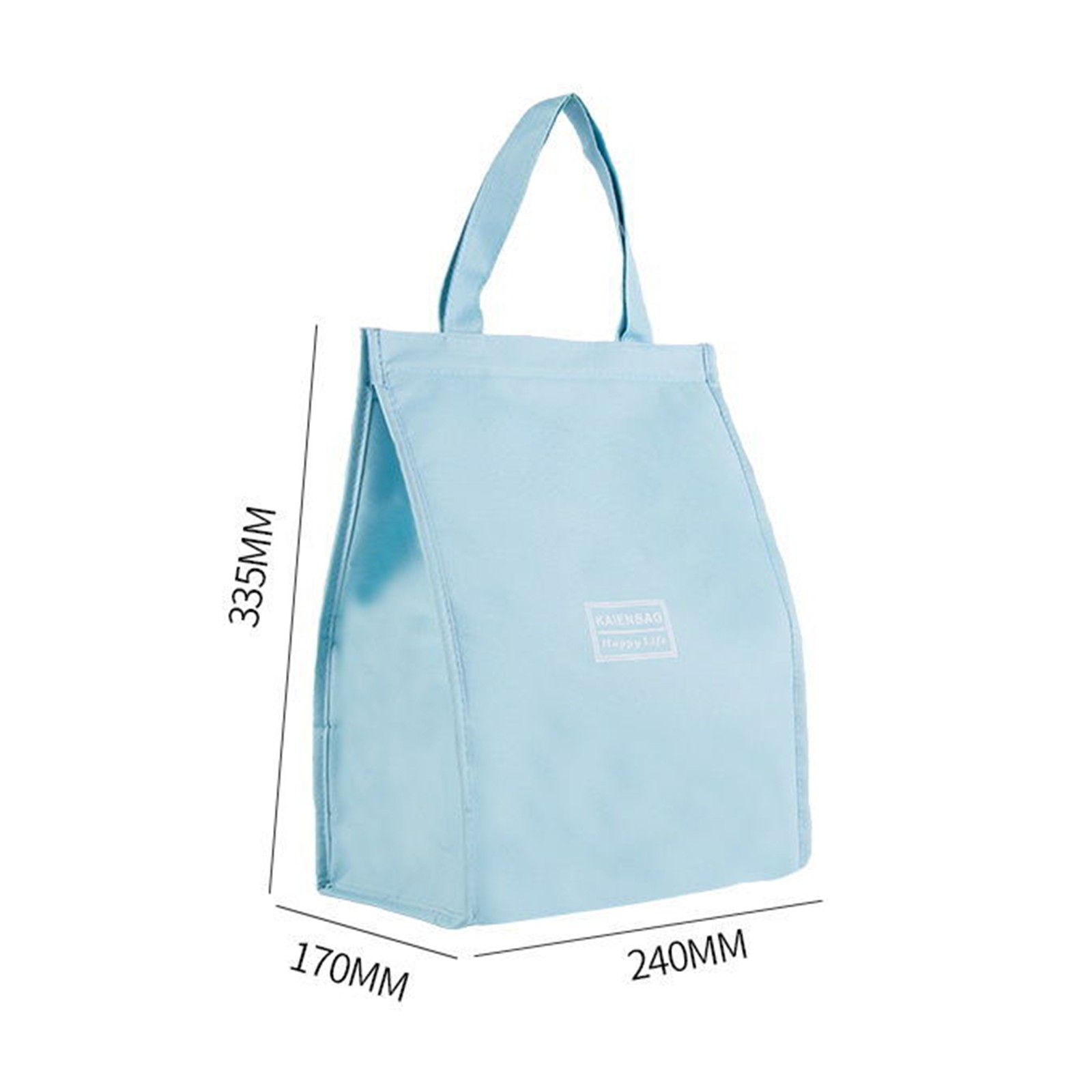 Insulated Thermal Lunch Bag For Office Worker Student Portable Bento Lunch Box Thickened Tote Large Fresh Cooler Food Handbag