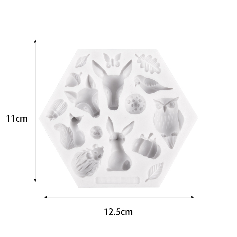 Moule à gâteau Animal Jungle Safari, décoration de Cupcake, emporte-pièces pour fête d'anniversaire Safari, réception pour bébé