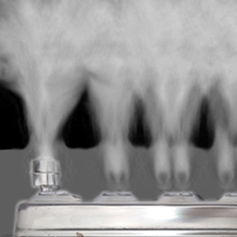 4 Head Ultrasonic Mist Maker Fogger Stainless Steel Humidifier Aeromist Hydroponics Nebulizer Water Fountain Pond Atomizer