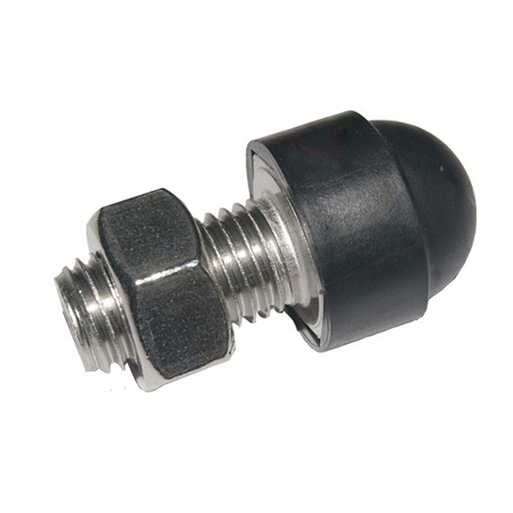 10Pcs M6 M8 M10 M12 Hexagon Plastic Bolt Nut Dome Protection Caps Covers Exposed: M6x10x13