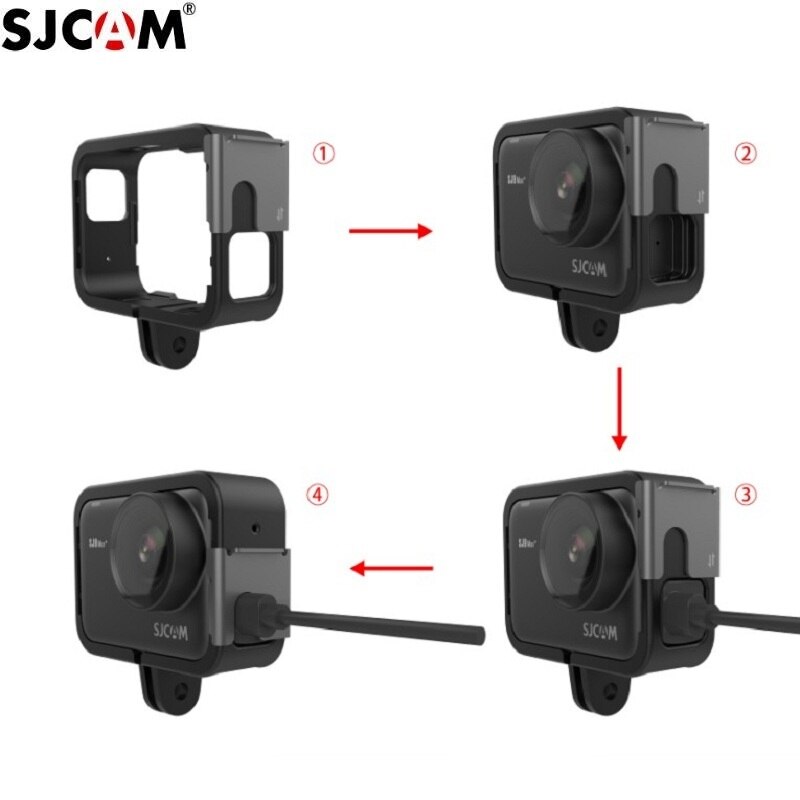 Original SJCAM SJ9 Strike Protective Frame protect border/Case/Helmet Holder Mount for SJCAM SJ9 Max Action Camera Accessories
