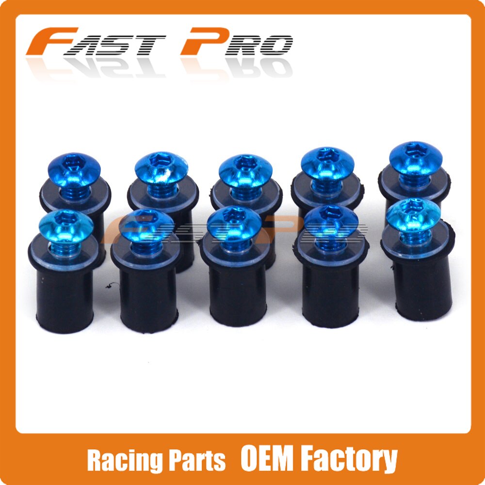 Vis pour pare-brise YZF R1 R6 FZ6R FZ6 XJR400 FZ1 S1000RR GSXR GSX Z1000 ZX10R Z750 998