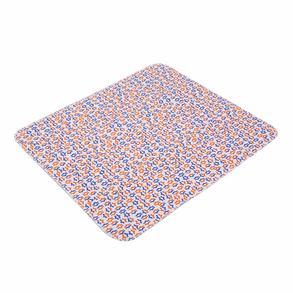 2 Colors 80 * 90cm Changing Diaper Pad Washable Reusable Changing Diaper Mat Adult Children Incontinent Anti Slip Nursing Pad