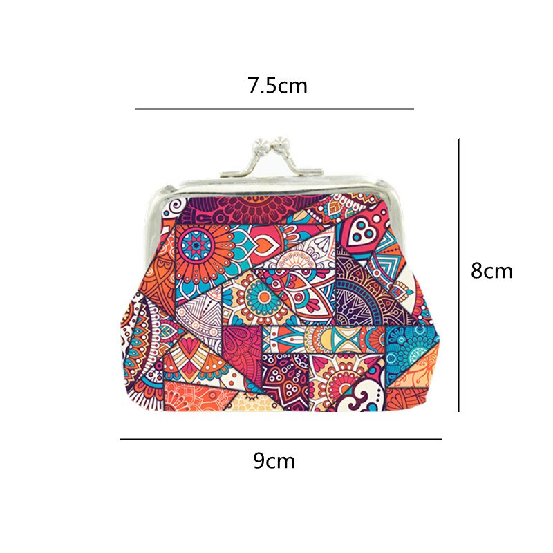 6 Stijlen Bohemen Vrouwen Portemonnee Vintage Nationale Wind Portemonnee Met Hasp Dame Clutch Bag Kleine Verandering Pouch
