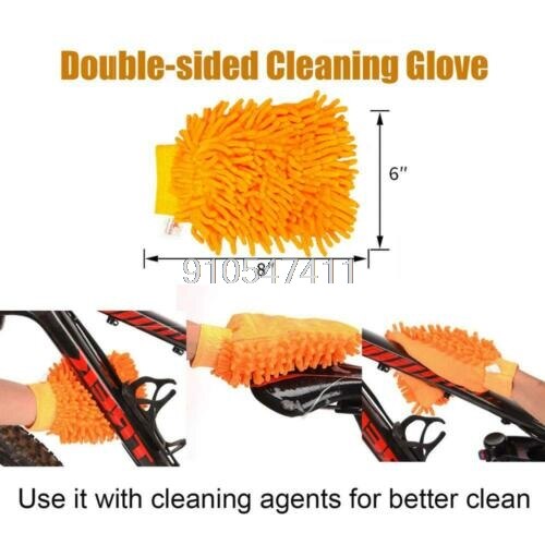 Bike Chain Cleaner Clean Machine Brushes Cycling Cleaning Kit Bicycle Brush Maintenance Tool for Mountain Road City BMX