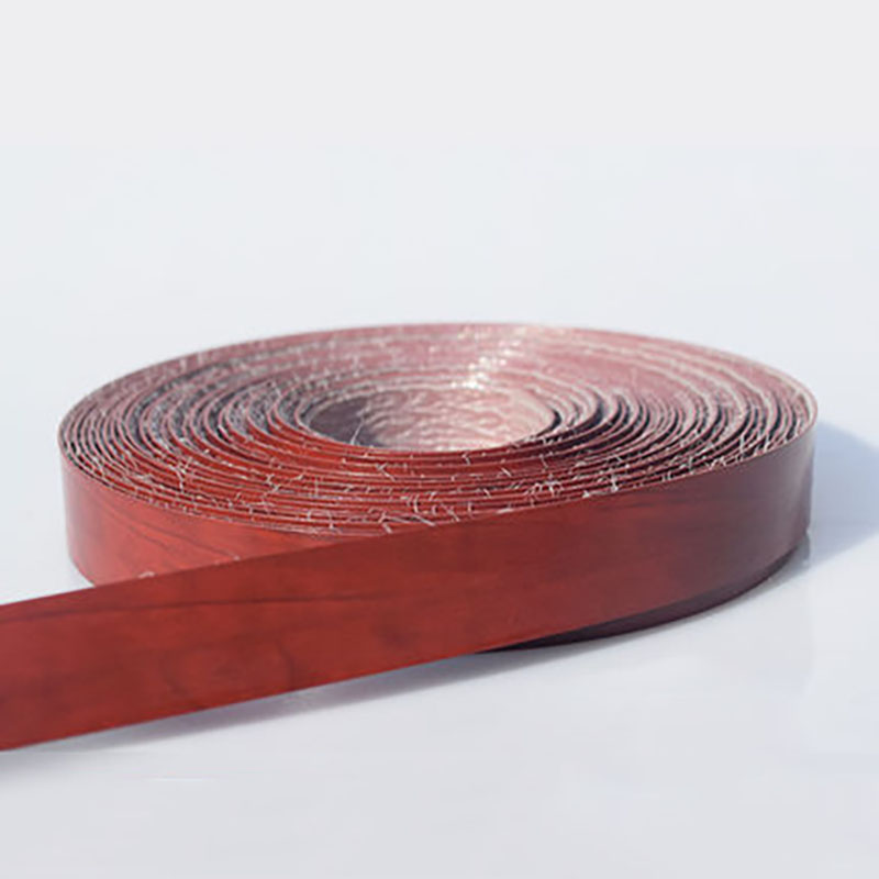 Smält pvc kantband träfaner skåp bord kantskydd självhäftande möbelskiva panel kantband 2cm kantband: Brun 4