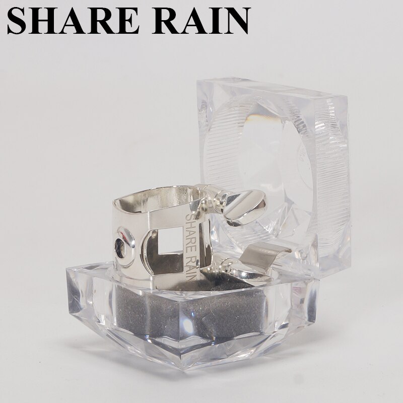 SHARE RAIN Eb alto metal Beechler mouthpiece appropriative metak ligature