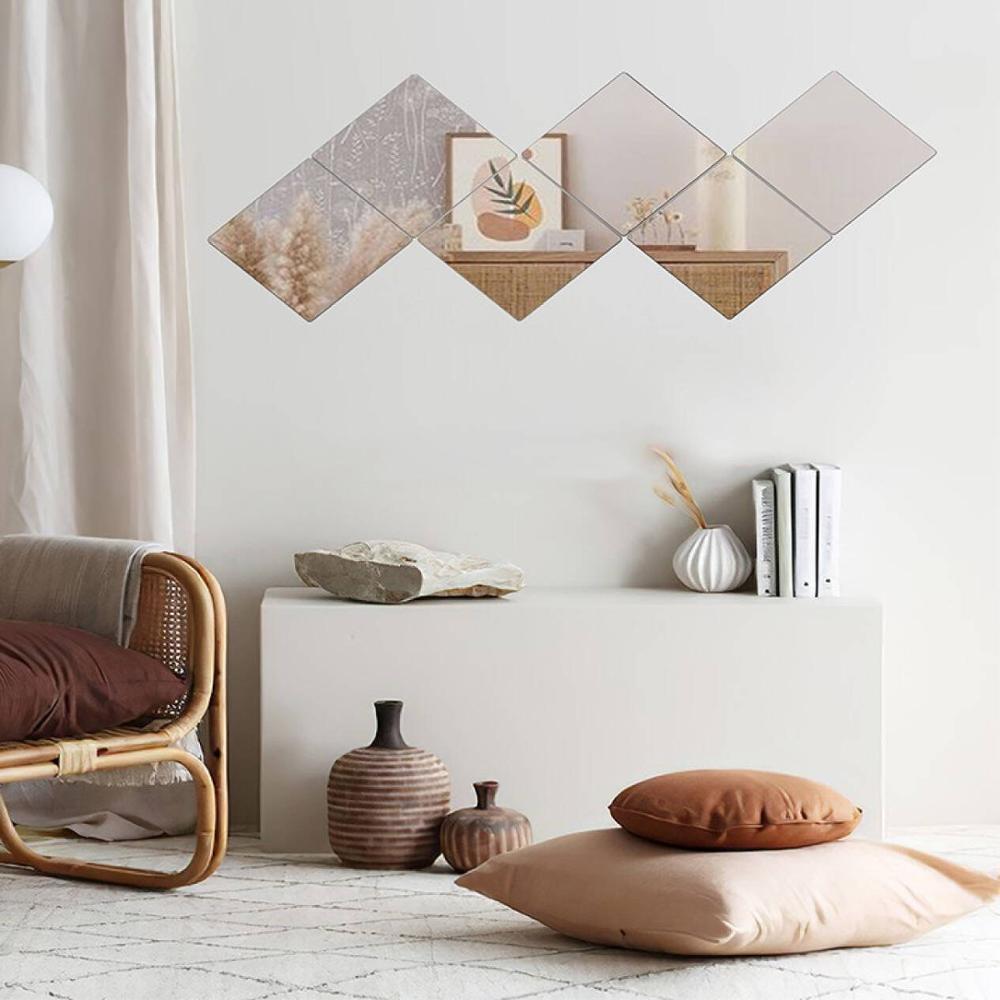 Dressing miroir collé sur mur épissé ménage pour étudiant dortoir salon chambre corps complet miroirs décor