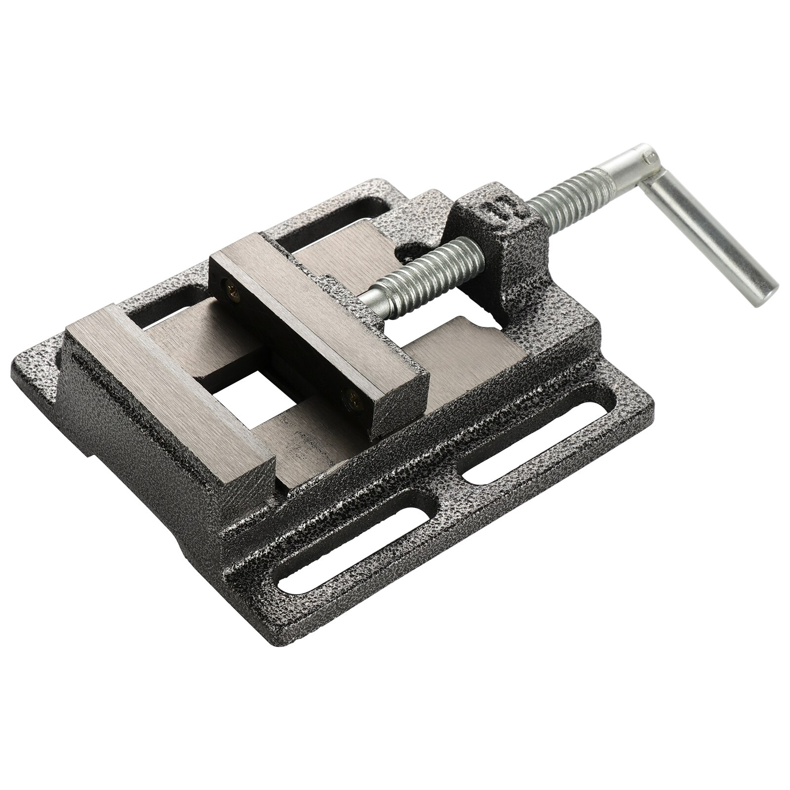 3 Inch Drill Press Vice Bench Clamp Flat Tongs Vise Drilling Machine Clamping Clamp Firmly Woodworking 180° rotatable Hand Tool