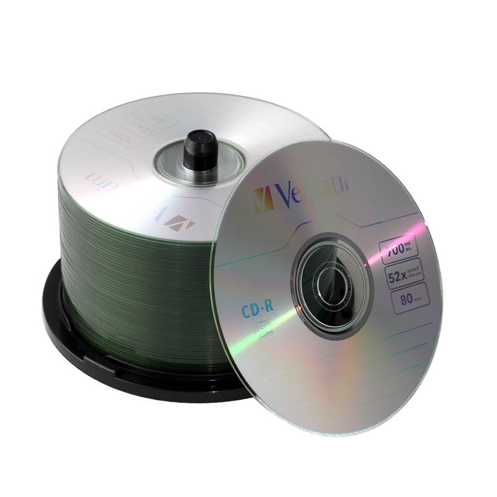 wörtlich 50/viel DVD Stöcke CD-R CD Disks Bluray 700MB 80min 52X gebrandmarkt Beschreibbare Medien leer Rabatt 50PK Spindel Kompakte Schreiben