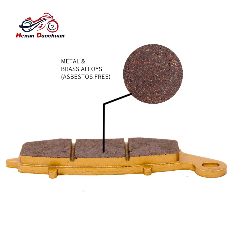 Motorcycle Brake Pad For KAWASAKI ZR-X 400 ER6f ER6n KLE KLR 650 ZR 750 VN800 VN 900 1500 1700 1600 ZR 1100 ZR 750 1100 #d