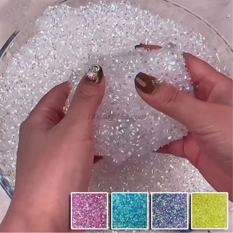 Bolas de Slime Sound Sprinkles para masa viscosa, suministros de masa viscosa, accesorios de colgantes para lodo esponjoso, arcilla, 10g por paquete