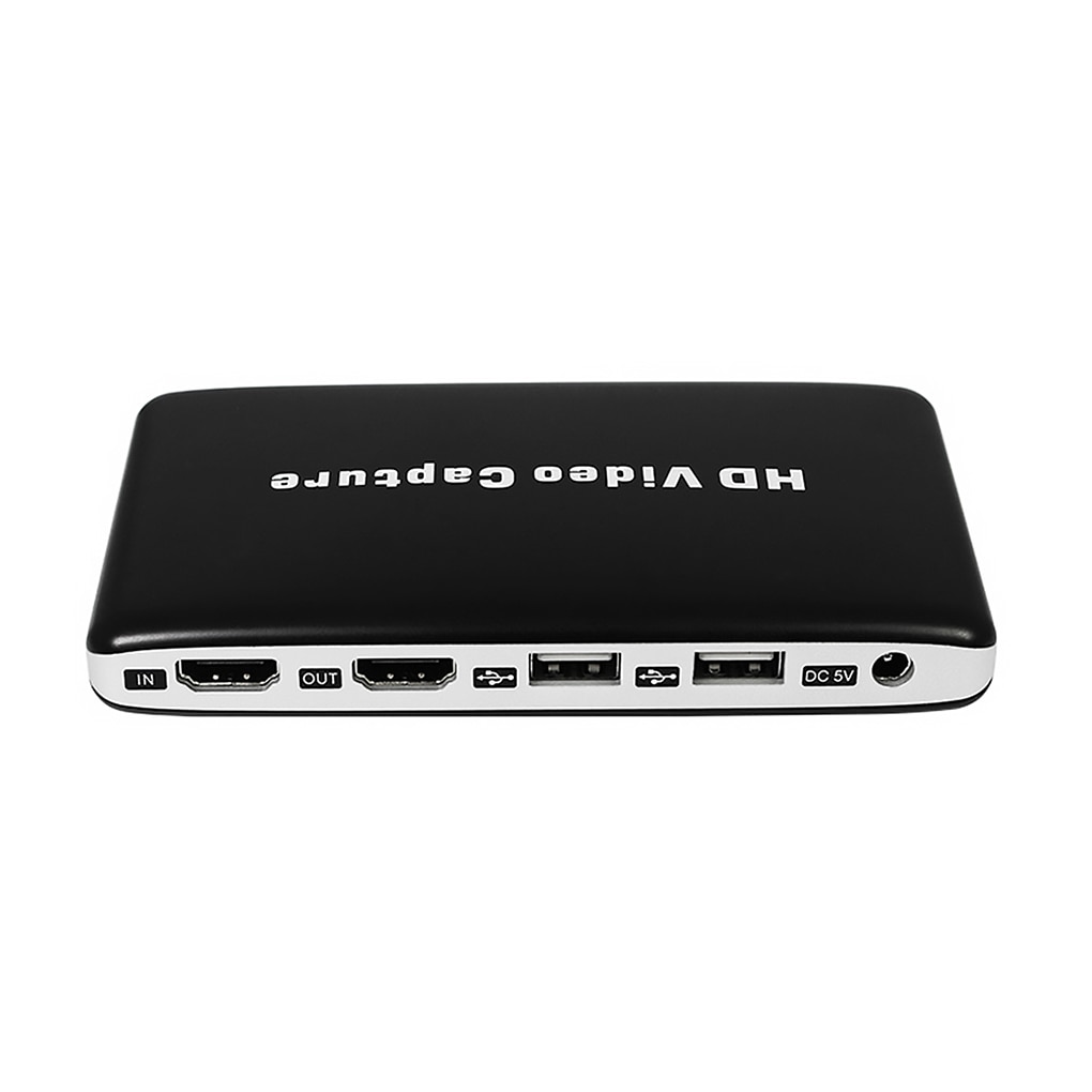 Usb 1080p video fange kort spilling hd video opptaker media avspilling automatisk justering
