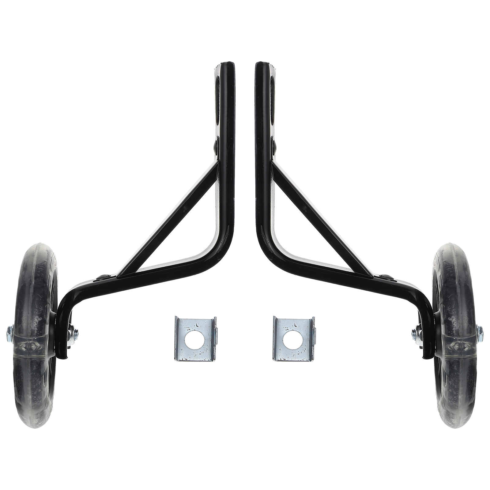 1 Pair Children Training Wheels Kids Balance Stabilizer Wheels Mounted Wheel for Kids Bike: Black