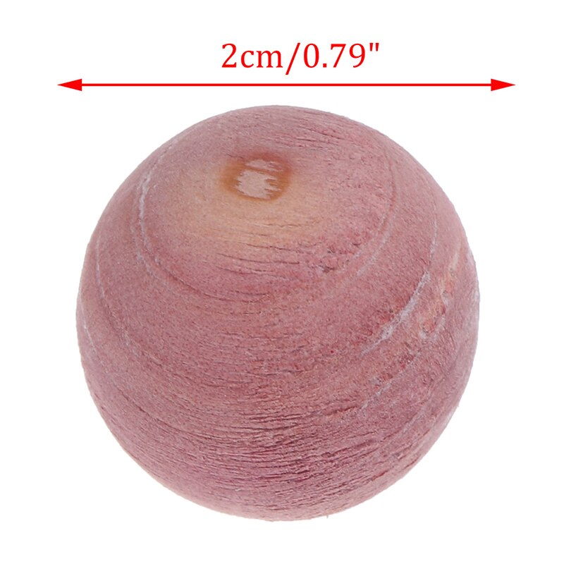 Boules anti-mites en bois de cèdre, lot de 24 pièces, boules anti-insectes à odeur naturelle, durables
