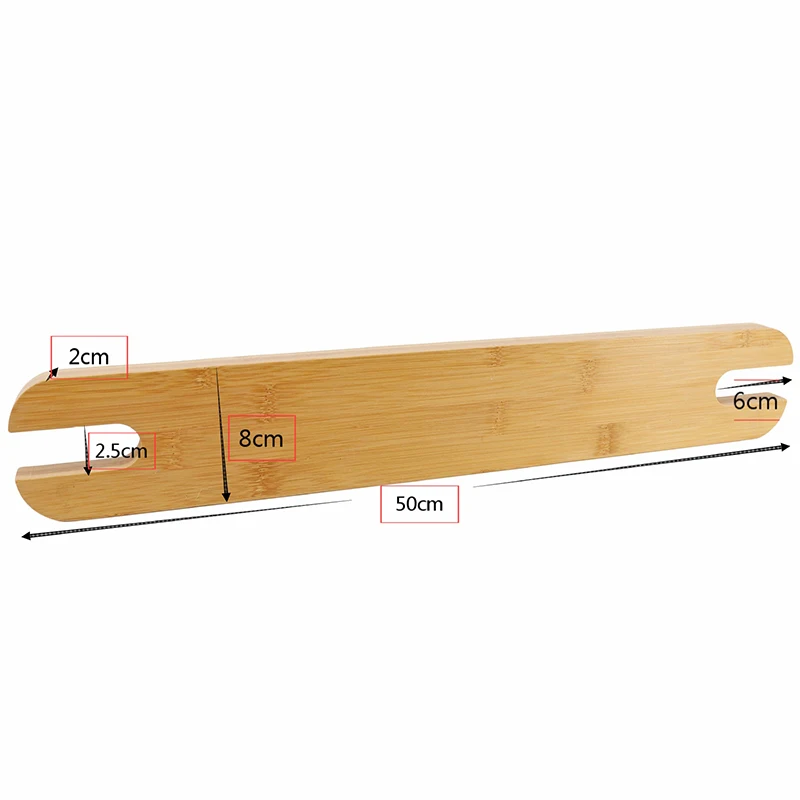 Poggiapiedi Sedia Alta bambino - Legno Bambù Naturale - Accessorio Stabile Antiscivolo - Poggiapiedi Seggiolone