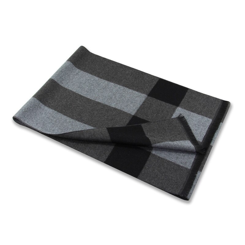 Winter Wol Sjaal Voor Mannen Luxe Sjaals En Wraps Klassieke Bufanda Hombre Warme Plaid Wol Sjaals Mannelijke Mode Echarpe: MK-10