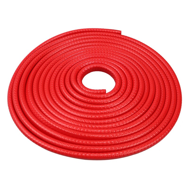 5M Scratch Protetor de Borda Da Porta Do Carro Universal Guarda Guarnição Da Porta do Automóvel Adesivos Decoração Do Carro Tira de Vedação Vedação Da Porta: Vermelho