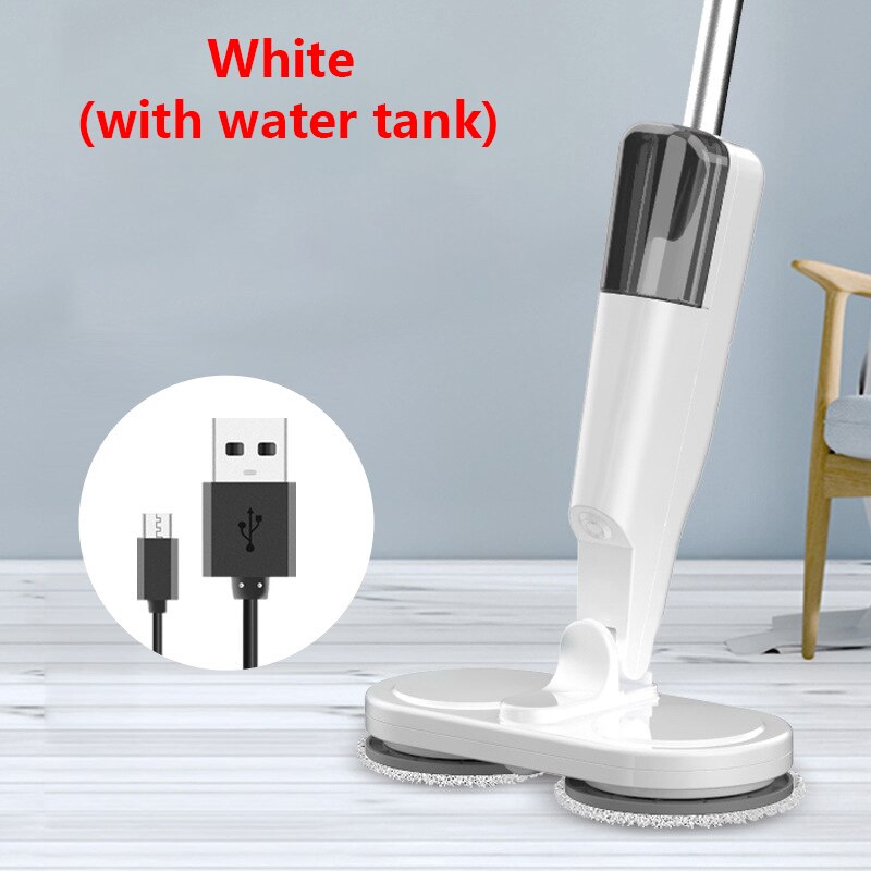 Serpillière électrique Sans Fil IDEEBO - Nettoyage Sols Autonome 60 Min - Réservoir Eau 300 Ml, Pulvérisation, LED - Pour Carrelage, Bois, Marbre