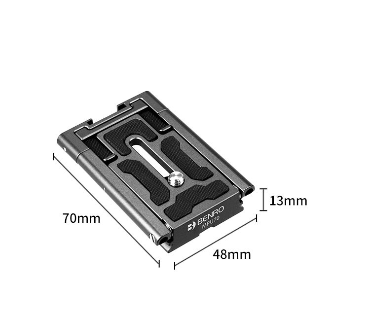 Placa de liberação rápida multifuncional de benro mpu70