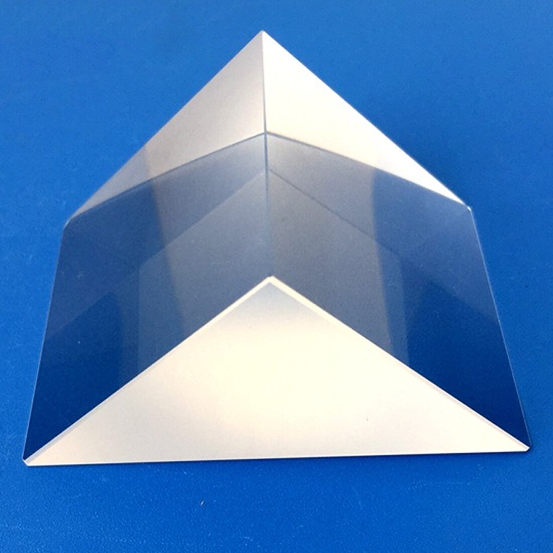 K9 Optical Glass Right Angle Reflecting Triangular Prism For Teaching Light Spectrum Total reflection Triangular color prism