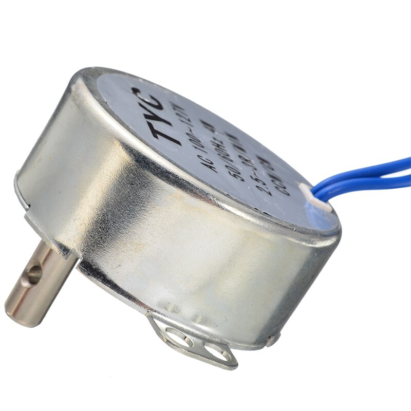 1pc Plattenspieler Synchron Motor- CCW/CW Richtung 4W 50/60Hz 2,5-3 RPM AC 100-127V Elektrische Synchron Motoren Für Fan Beleuchtung