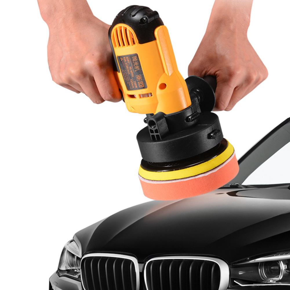 220V-230V 700W 5inch Car/home Electric Polisher Machine With EU Adapters 3700 RPM Polisher Buffer Sander Self-adhesive Disc