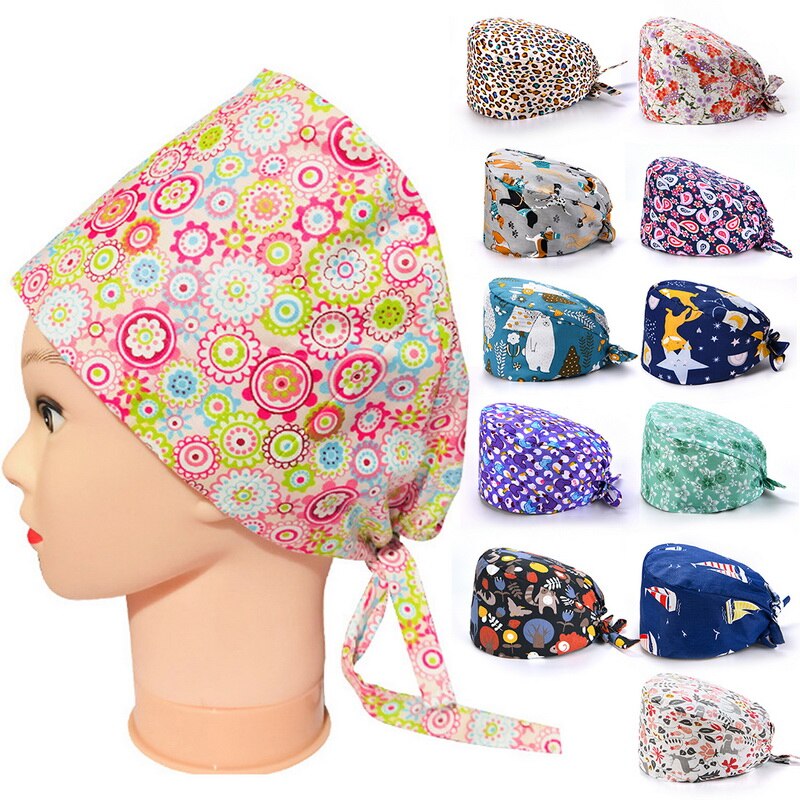 Vrouwen Verstelbare Sanitaire Hoed Met Zweetband Loop Beanie Hat Solid Mannen Hoed Vrouwen Hoeden Skullies Mutsen