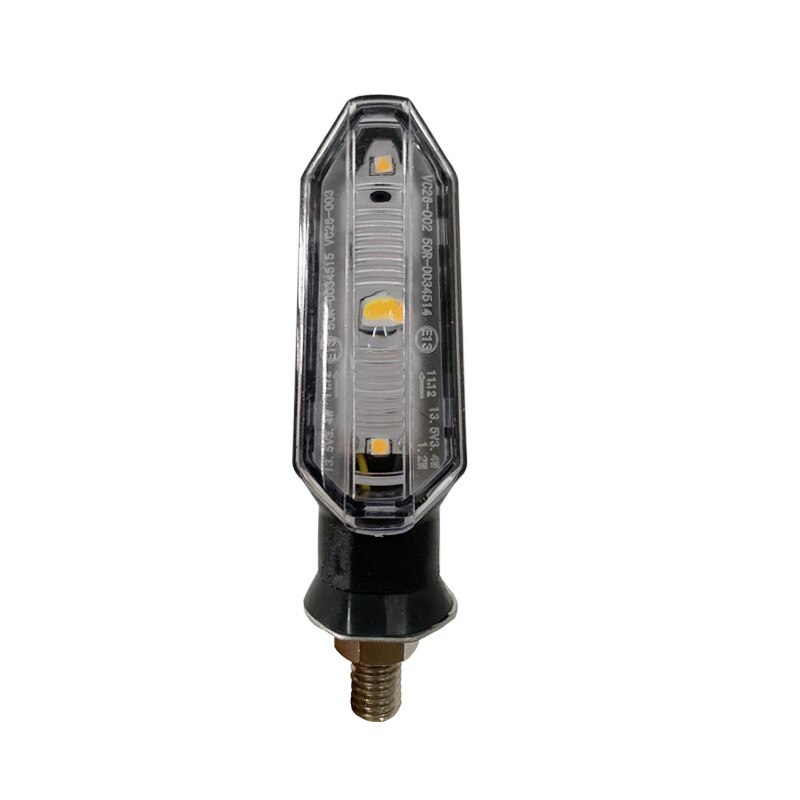 Universal motorcykel led blinklys  e13 mark blinklys blink blinklys blink universal  m10 bolt 2/4 stk sæt