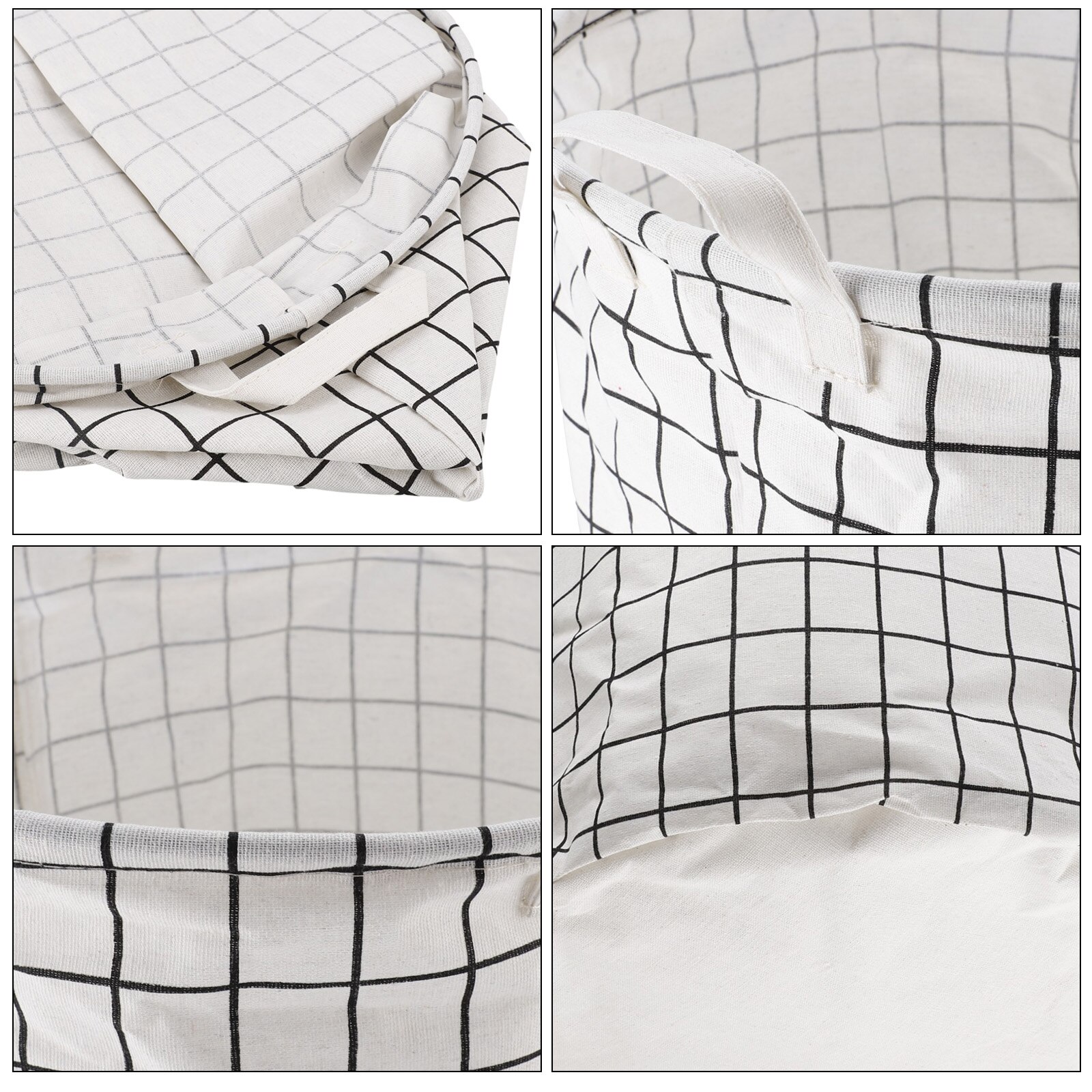 Laundry Hamper Dirty Cloth Basket Printing Washing Bag Foldable Storage Organizer Save Space Bathroom Home