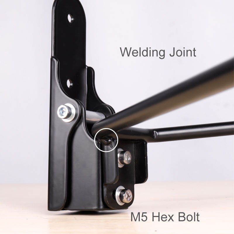 Deemount Bicycle Wall Mount Road MTB Mountain Storage Rack 15/25KGS Capacity Foldable Cycle Hanger W/ Stainless Expansion Bolts