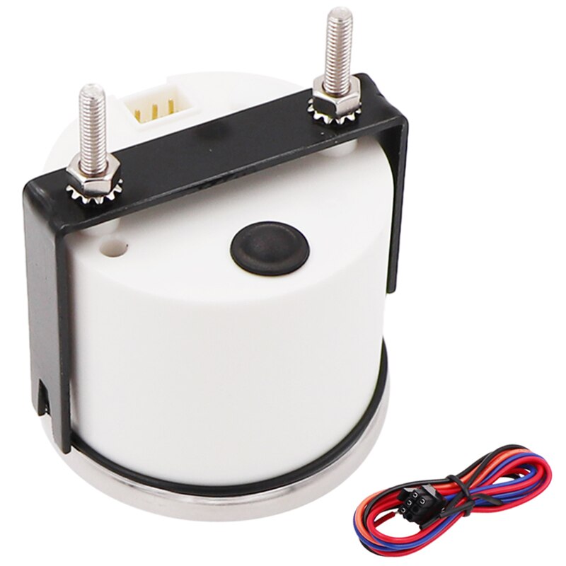 Meter RPM Gauge Indicator silver rim back face fit Auto Boat Engine Red Backlight 9V 32V IP67 waterproof