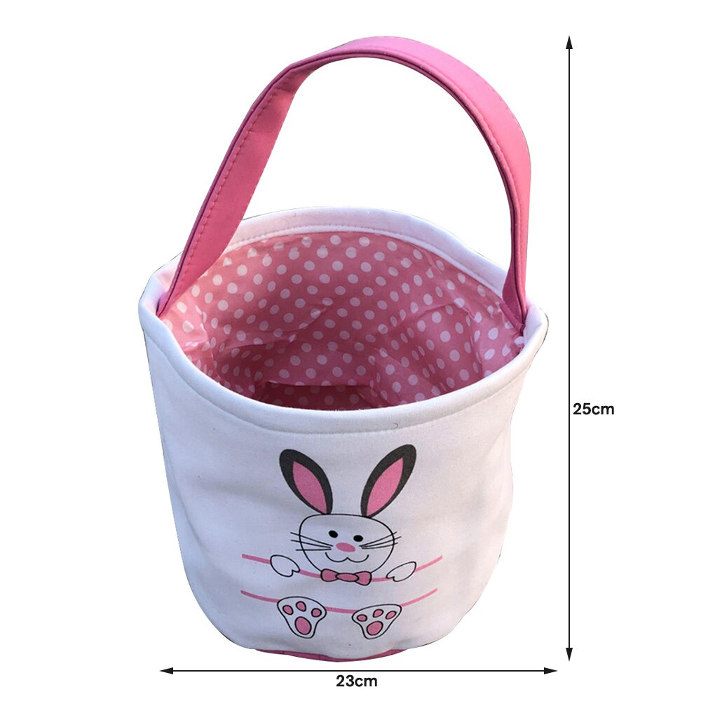 Cesta de Pascua violeta para decoración ornamento, cesta de mano de plástico para el hogar, color verde, artesanal