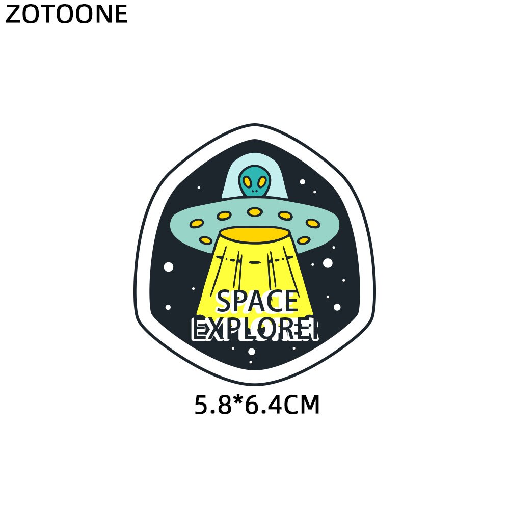 Zotoone Ijzer Op Patches Voor Kids Kleding Diy T-shirt Applique Warmteoverdracht Vinyl Leuke Dier Alfabet Patch Stickers G: ZT1271