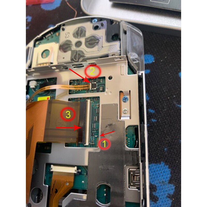 For PSP 1000 IPS LCD Screen No need to add adapter cable LCD Highlight Brightness Kits For Sony PSP1000 To IPS Screen