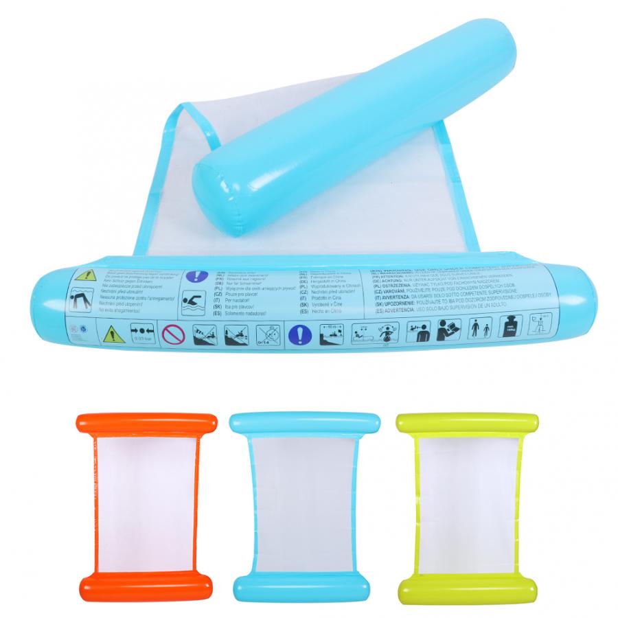 Bed Pool Party Portable Floating Inflatable Water Bed Foldable Hammock Swimming Pool Floating Chair