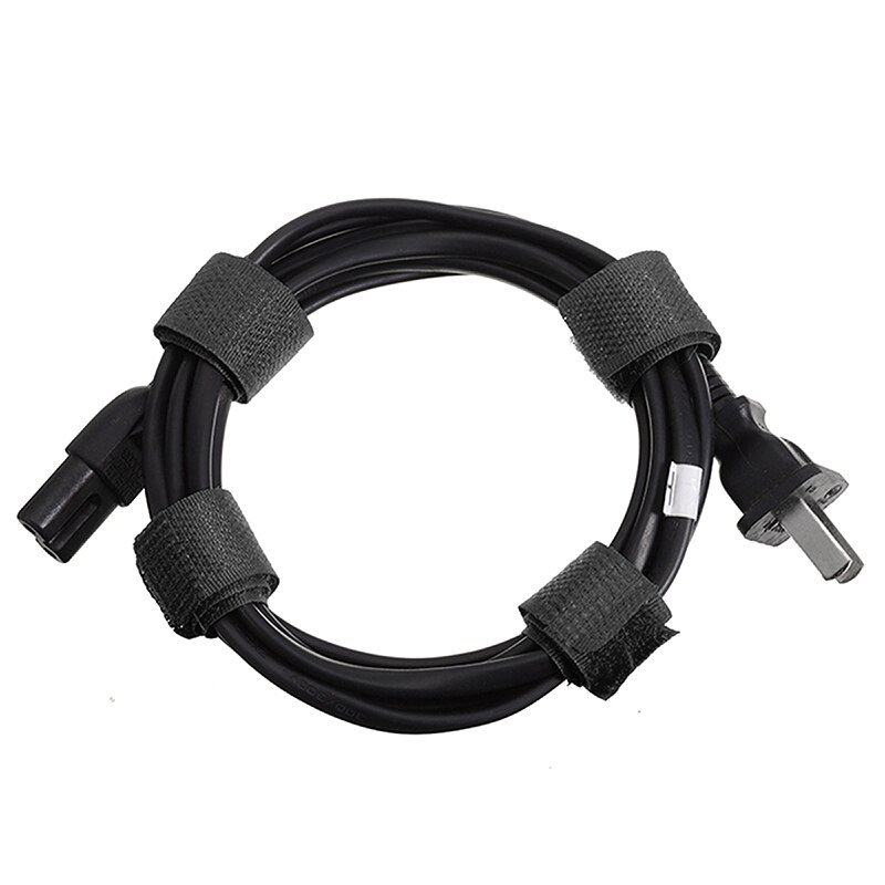 50pcs Reusable Nylon Velcro Wires Cables Cords Loop Ties Fasten Straps For Mic Lines Computer Cable Securing Rope