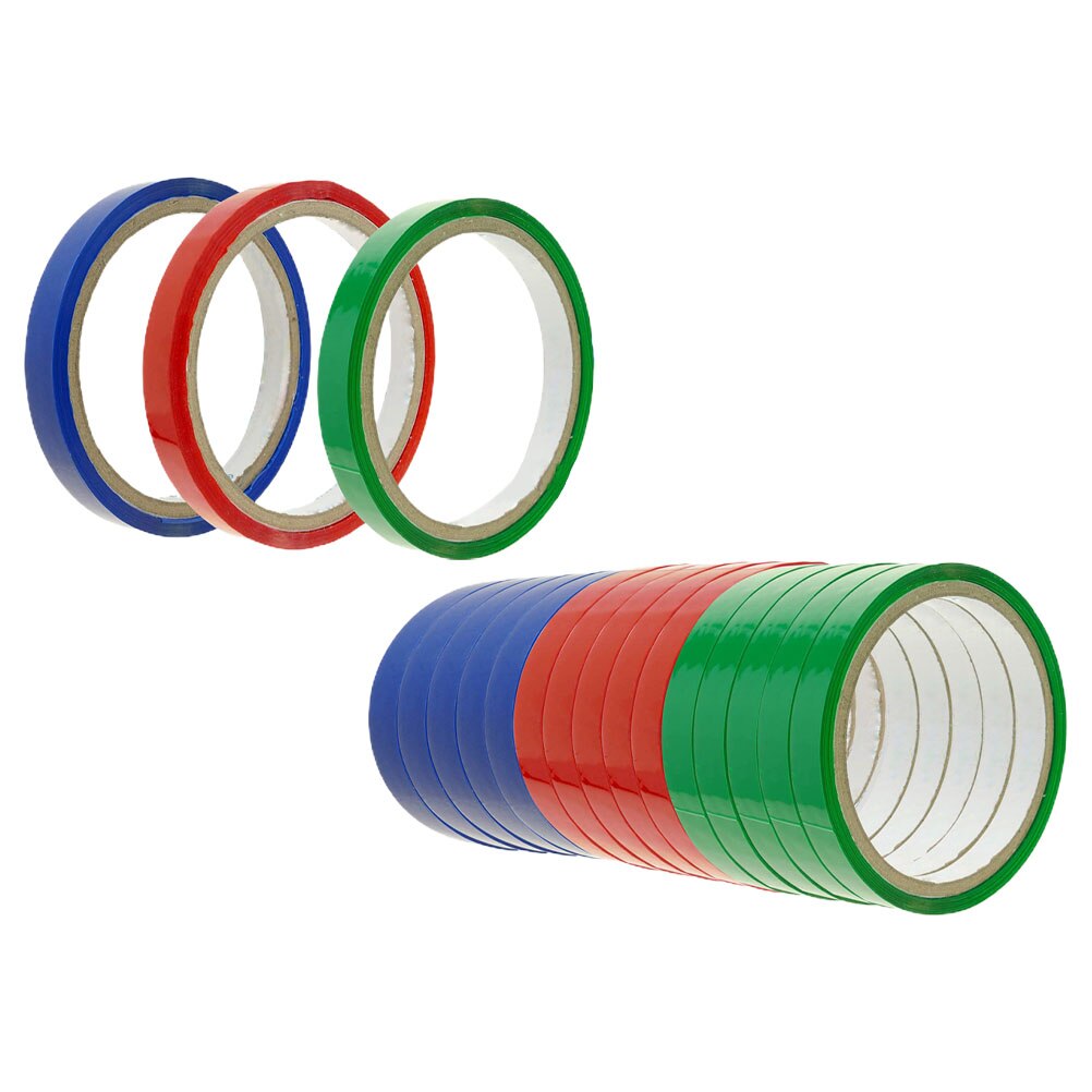 18 Pcs Poly Bag Sealing Tape Clear Bag Sealing Tape Premium Sealing Tape 12mm