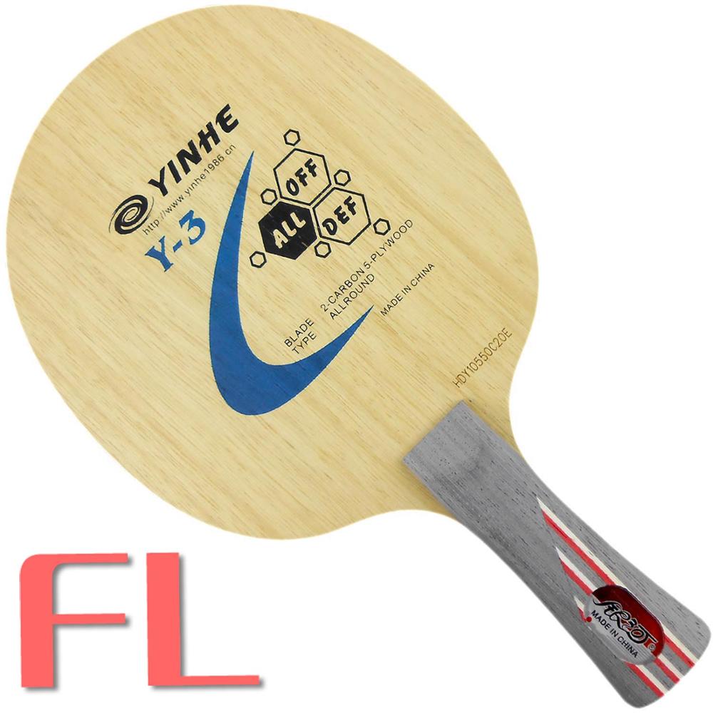 Yinhe Melkweg Y-3 Y3 Y 3 Tafeltennis Pingpong Blade: FL  long handle