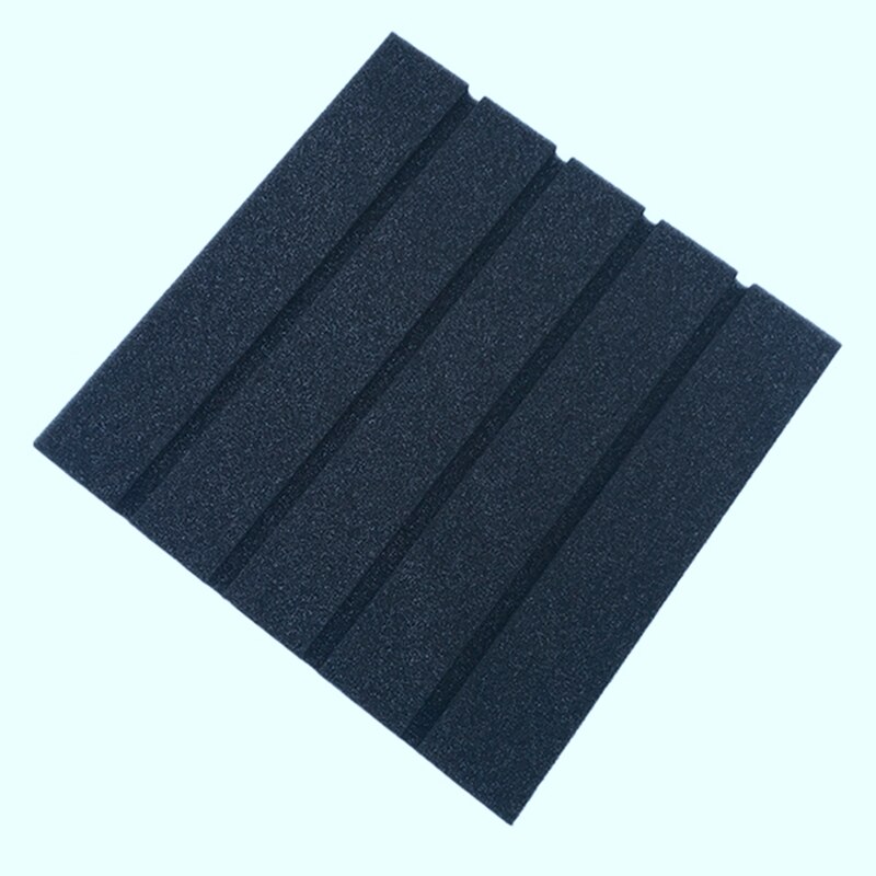 Sound-Absorbing Foam Board,12 Pcs 25X25X2cm Sound-Proof Foam Sound-Absorbing Board Piano Room Sound-Absorbing Sponge