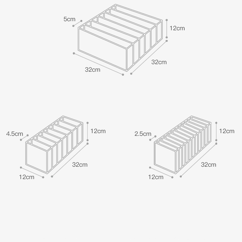 Schrank Veranstalter Unterwäsche Organizer für Kleider schrank Kleider schränke Schublade Veranstalter BH Socken Lagerung Organizer Kasten